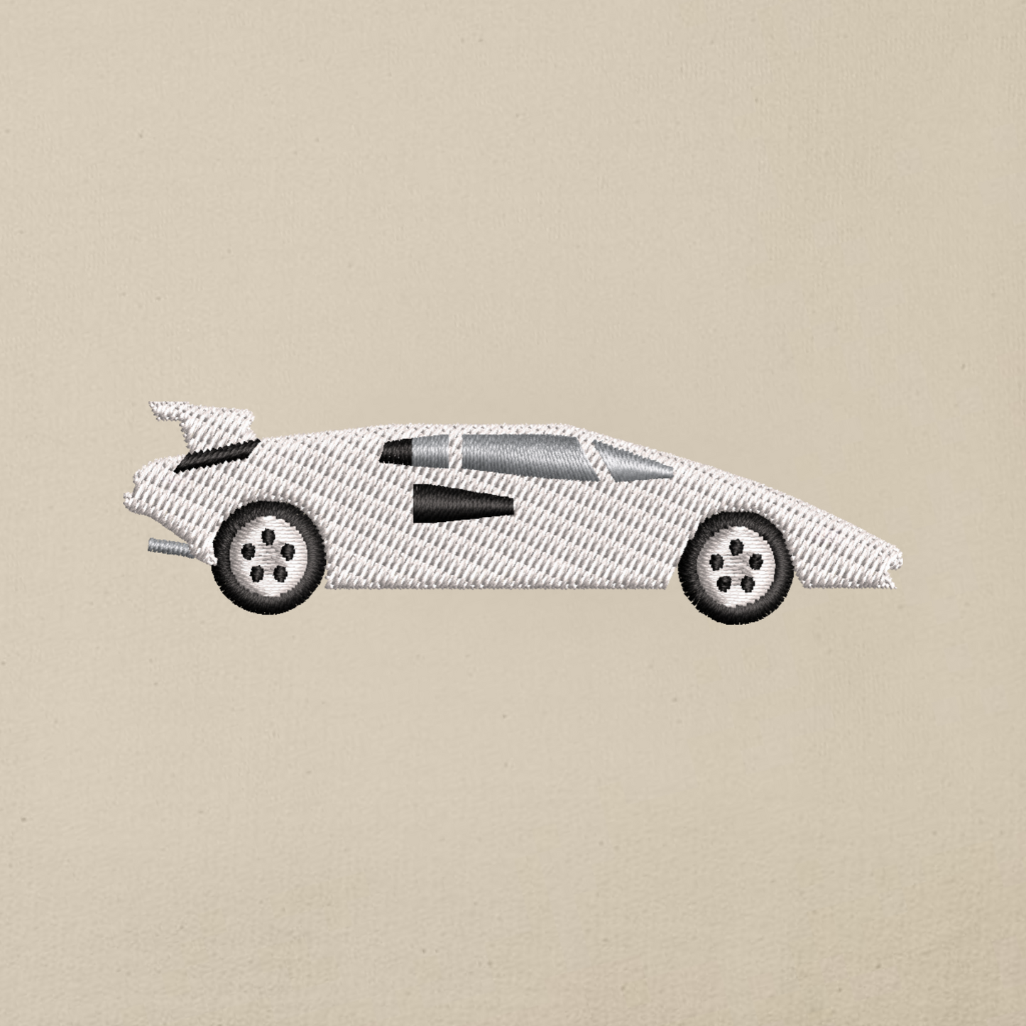 Lamborghini Countach - Borduurwerk