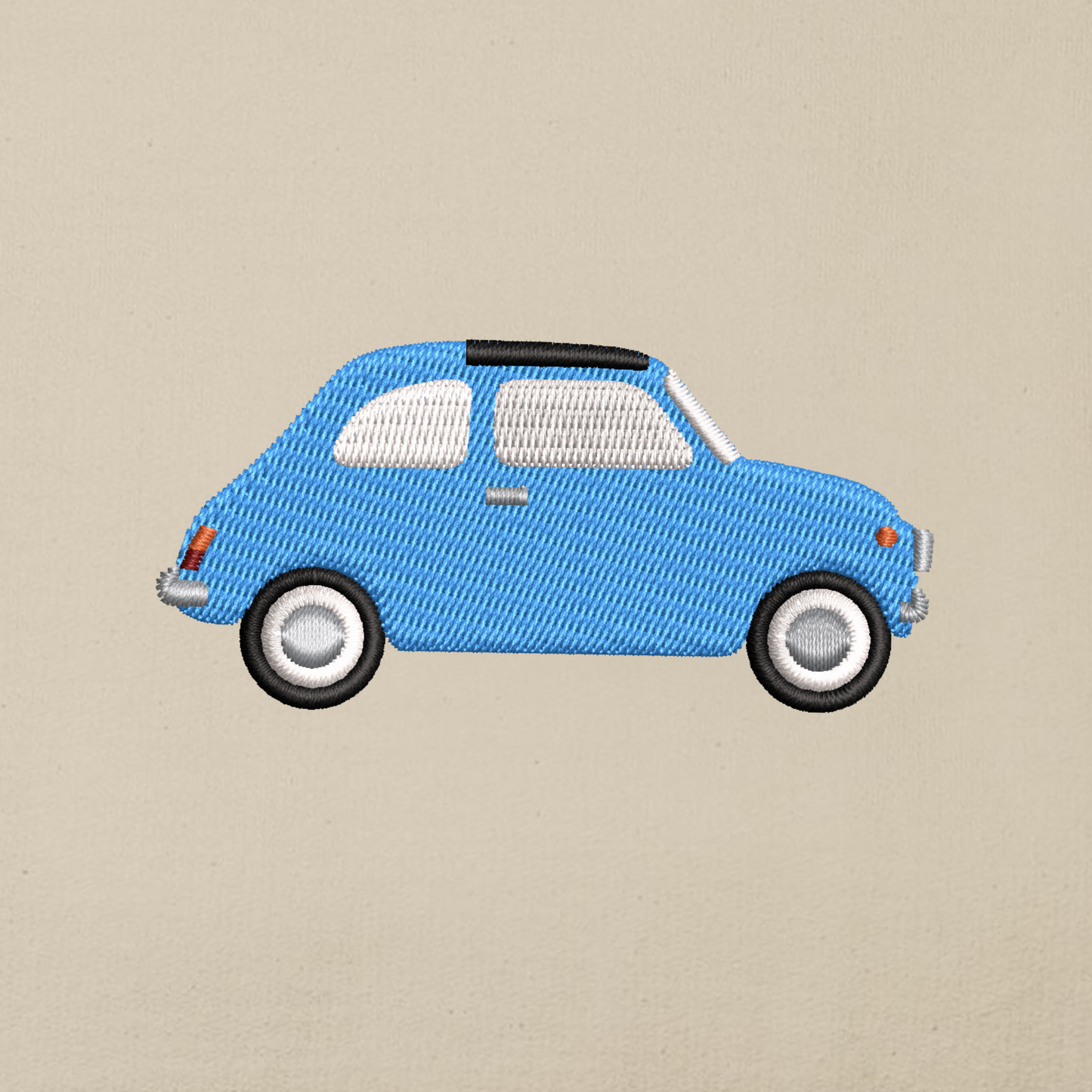 Fiat 500 - Borduurwerk