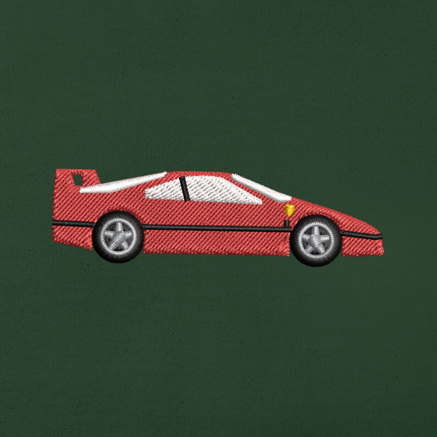 Ferrari F40 - Borduurwerk