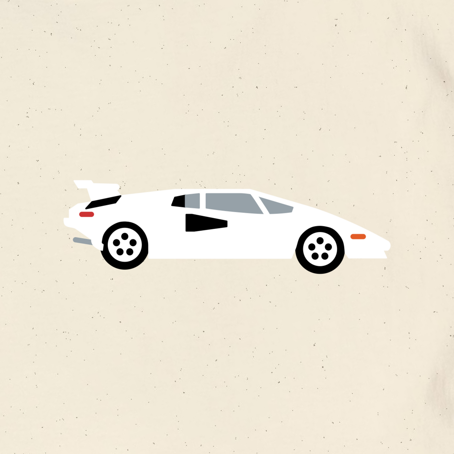 Lamborghini Countach - Print