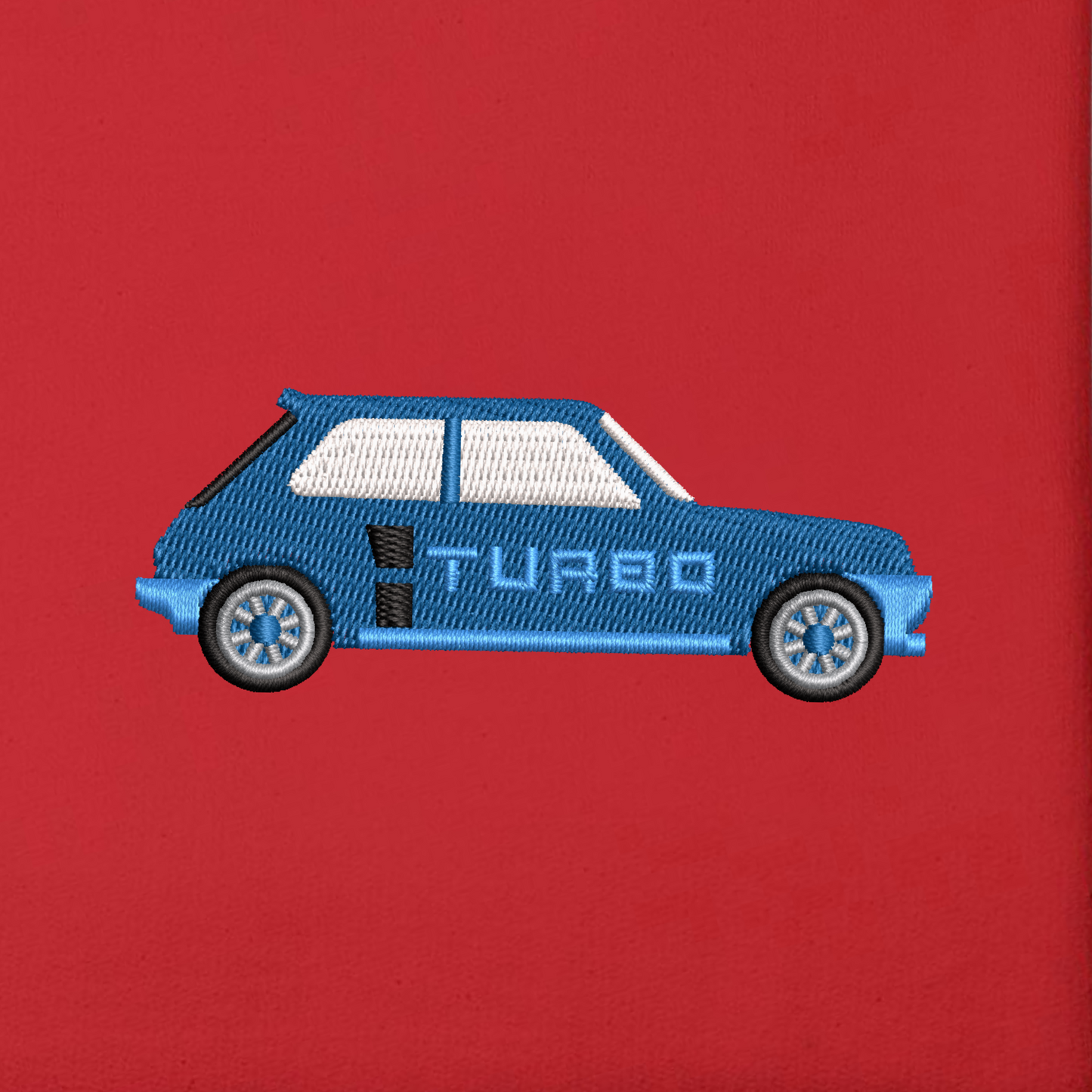 Renault 5 Turbo - Borduurwerk