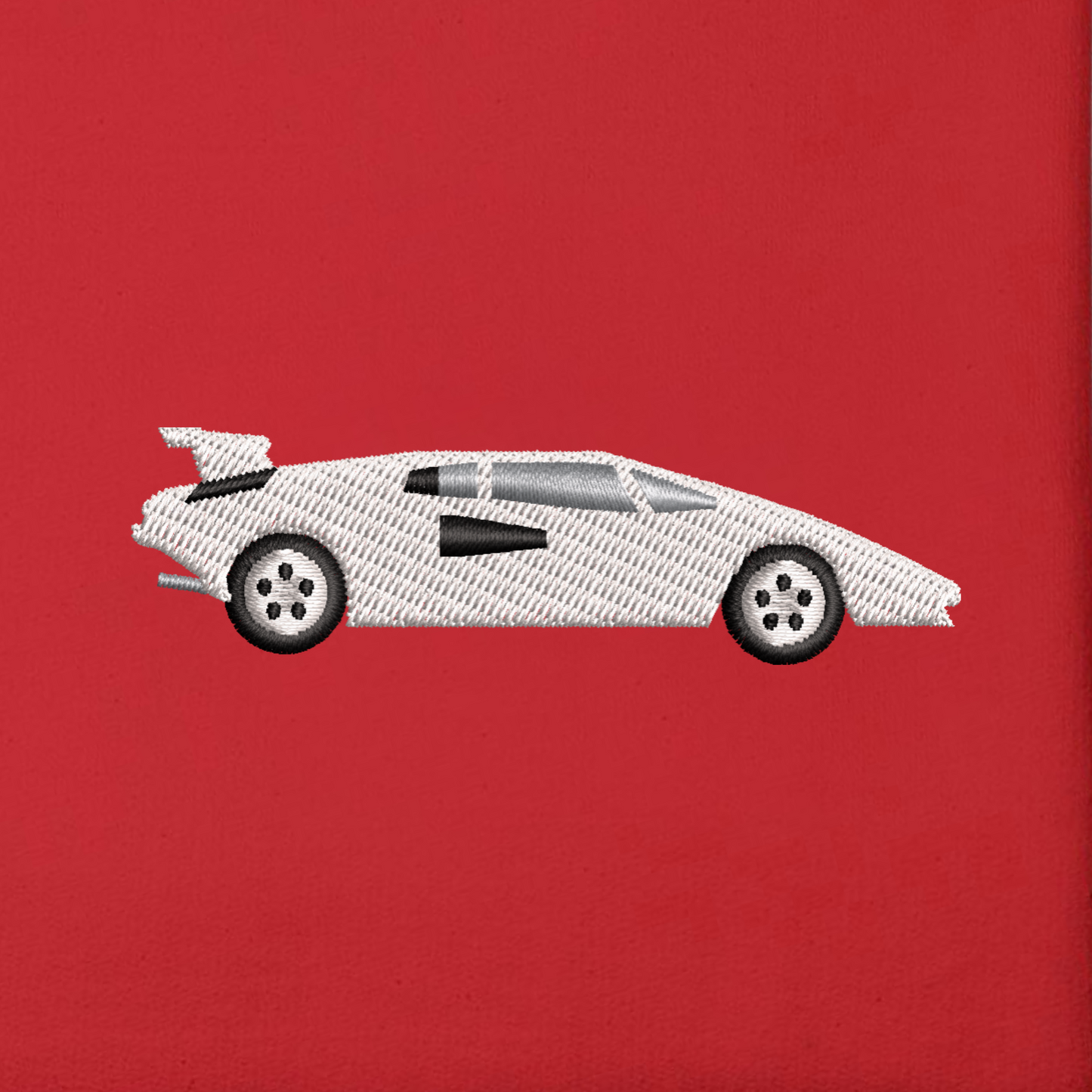 Lamborghini Countach - Borduurwerk