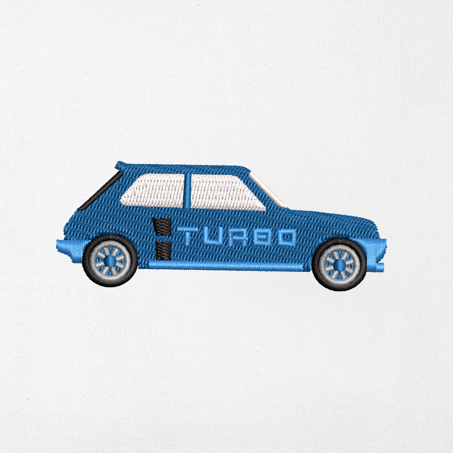 Renault 5 Turbo - Borduurwerk