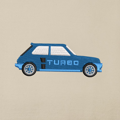 Renault 5 Turbo - Borduurwerk